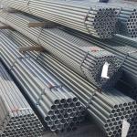 Anti Corrosion Galvanized Round Tubing , Straight Welded Pipe For Construction