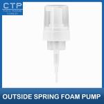 Foaming Mini Foam Pump Screw On Closure Dispensing Colorful Cream 30/410,43/410