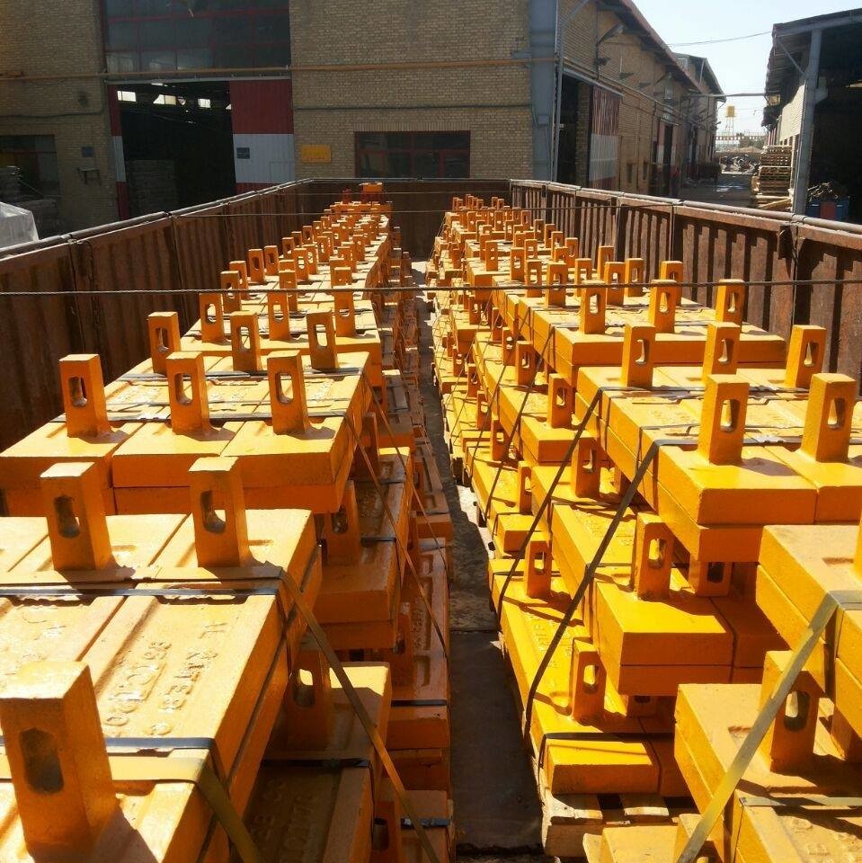 Parker Kubitizer hammer high chrome blow bar hammers casting impactor crusher spare parts