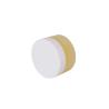 Buy cheap Pale Yellow Face Skin Care 100g Empty Cream Jar With Spoon from wholesalers