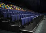 Telescopic Indoor Bleacher Seating / Conference Centers Movable Stadium Seating