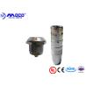 Buy cheap M14 9 Pin Waterproof Connector , Chrome Plated Brass Watertight Wire Connectors from wholesalers
