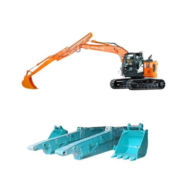 Buy cheap Excavator Accessories Telescopic Boom Construction Machinery Sliding Arm from wholesalers