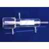 Buy cheap Polishing Double Deck Clear Fused Silica Tube With Side Tube from wholesalers