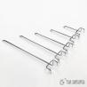 Buy cheap Steel wire Shelving Accessories Metal Slatwall Hooks 30cm 25cm size from wholesalers