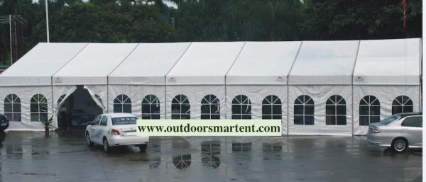 Buy cheap Fire Resistant 10x30 White Party Tent Gazebo Canopy With Sidewalls PVC Wedding H6XW7XL50M from wholesalers