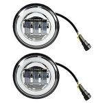CREE 4.5 Inch Harley Davidson Halo Fog Lights , Angel Eye Halo Headlights