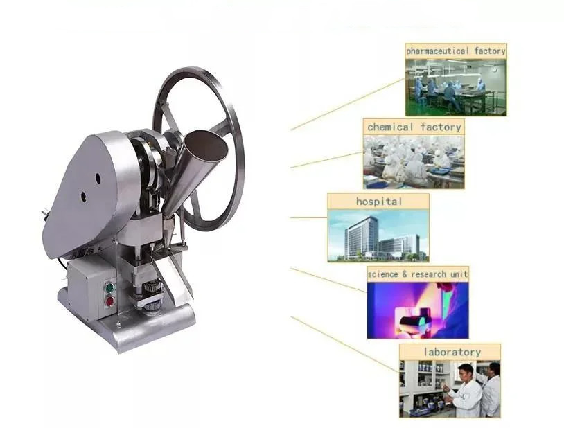 Hand Or Electric High Speed Rotary Tablet Press 220V Customized