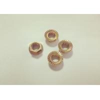 Buy cheap Color Zinc Plated M10*1.25 Carbon Steel Serrated Hex Flange nuts product