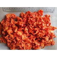 Buy cheap Orange Color Dried Carrot Chips Dry Cool Place Storage 10 * 10 * 3mm HALAL product