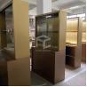 Buy cheap Tempered Glass Jewelry Shop Furniture Electroplated Brushed from wholesalers