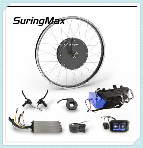 Buy cheap 72v 3000w electric bicycle wheel hub motor 3000w mountain bike electric conversion kit 3000watt 72v from wholesalers