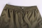 Olive Camouflage Mens Elastic Waist Board Shorts