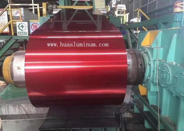 Buy cheap Brushed Surface 0.3mm Thickness Coated Aluminium Coil FDA Certification from wholesalers