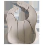 Full Printing Latex Free Customized Marble Silicone Baby Bib For Dinner