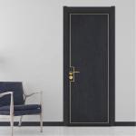 Flat Front High Pressure Laminate Door 45mm Thick Swing Wooden Doors