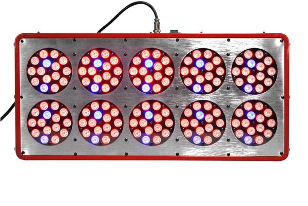 Buy cheap Apollo 10 150x3W LED hydroponics lighting actual power 337W~364W 35700lux/1m 19000/1.5m from wholesalers