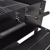Buy cheap 73.5*22.5cm x 2 Cooking Area Outdoor Trolley Flat Top Charcoal Grill with 2 Wheels from wholesalers