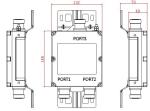 High Isolation Dual Band Combiner Low Insertion Loss