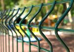 Anti Aging 2m High Welded Steel Fencing Decorative Garden