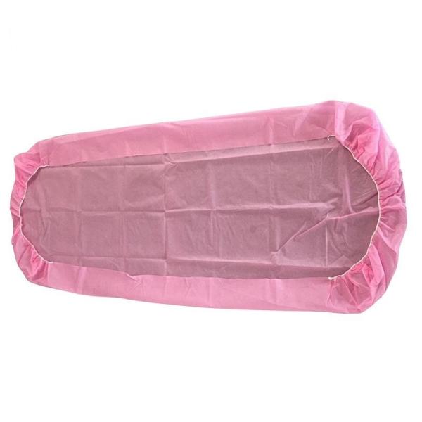 Buy cheap Pink White Adults Non Woven 10gsm OEM Disposable Bed Cover Roll from wholesalers