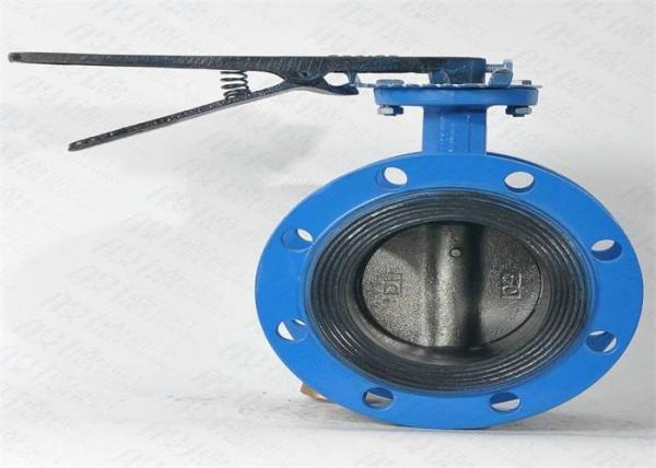 Buy cheap Cast Iron Flanged Butterfly Valve PN 1.0 Mpa Centerline Lightweight from wholesalers