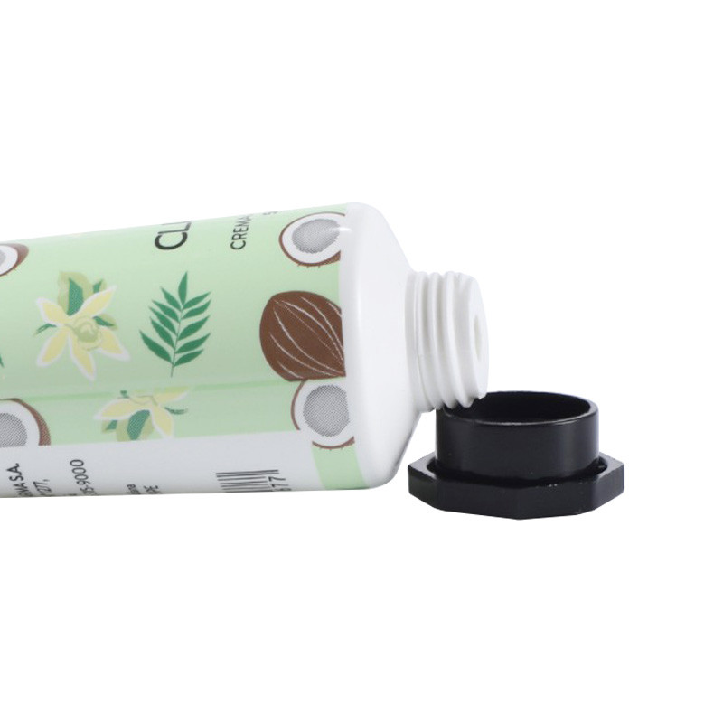 50g 100g 150g Plastic Cosmetic Tubes Screw Cap Hand Cream Green Tube