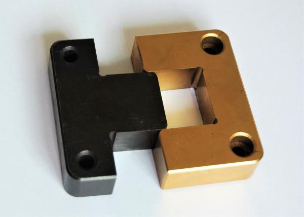 Buy cheap TiN Square Mold Interlocks , Oxide Black Taper Interlock Mold Parts from wholesalers