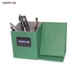 OEM Green Wireless Charging Pen Holder With Mobile Phone Holder