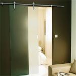 Inner Tempered Glass Door Frosted OEM High Strengthen Sound Proof