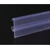 Buy cheap Supermarket Store PVC Shelf Data Strips 32mm / 39mm , Transprent from wholesalers