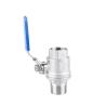 Buy cheap High Temperature 2PC Stainless Steel Male and Female Float Ball Valve for Industrial from wholesalers