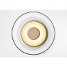 Buy cheap Modern Wall Indoor Led Bedside Hotel Gold Small Glass Wall Lamp from wholesalers