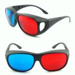 Buy cheap 0.72mm TAC Lens Linear Polarized 3d Glasses Red Blue For Computer Games from wholesalers