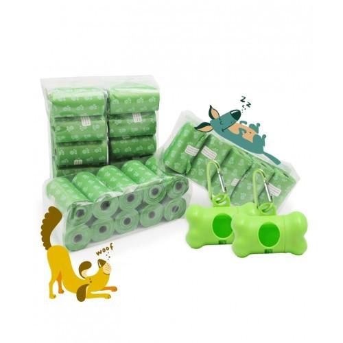Buy cheap Plastic Compostable Dog Poop Bags Bio Waste Bag PLA PBAT from wholesalers