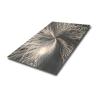 Buy cheap 4x8ft Polished Stainless Steel Texture 304 316 Mirror Finish 3D Art Decoration Pattern Stainless Steel Sheet from wholesalers