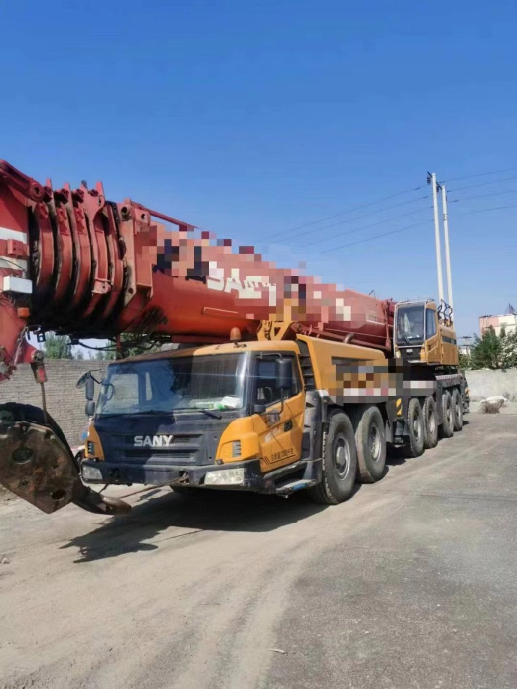 2012 Good Original Quality 130t Truck Crane Lifting Crane Mobile Crane Construction Machinery for Sale