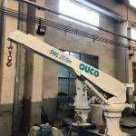 Marine Barge 5M Telescopic Offshore Pedestal Cranes