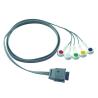Buy cheap TPU Edan 5Lead ECG Holter Cable IEC Snap Shelf Life 24 months for Biomedical Instrument from wholesalers