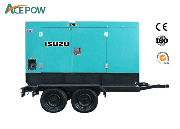 Buy cheap 500KVA Outdoor Mobile Genset Trailer , Portable Silent Diesel Generator from wholesalers