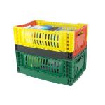 Modified Nylon 5L Collapsible Storage Crate for Supermarket Display