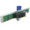 Buy cheap Crane Power Supply Bus Bar Systems PVC Housing 3P Center Joiner 4 Pole Clamps from wholesalers