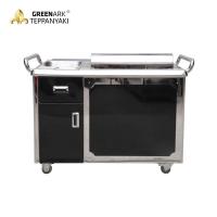 Buy cheap Rectangle Electromagnetic Outdoor Hibachi Grill Table For Beef / Mutton product