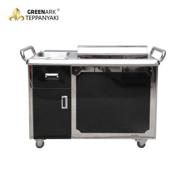 Buy cheap Rectangle Electromagnetic Outdoor Hibachi Grill Table For Beef / Mutton from wholesalers
