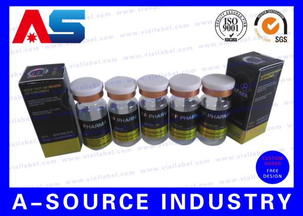 Buy cheap Custom Adhesive 10ml Vial Labels Hologram Bottle Sticker Printing from wholesalers