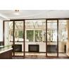 Buy cheap Contemporary Design Aluminum Sliding Glass Doors Sound Insulation Customized Size from wholesalers