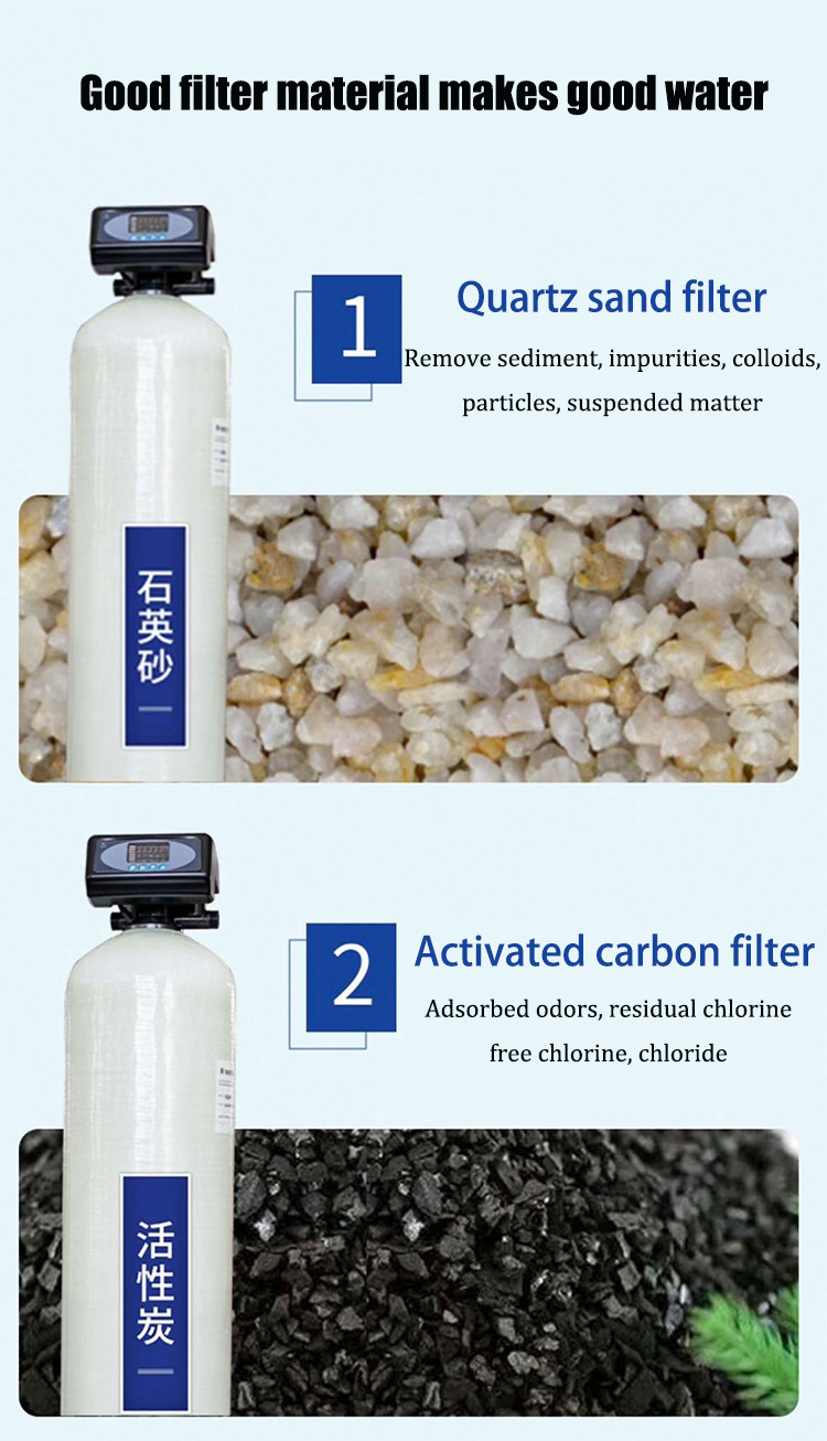 1000LPH Purifier Sea Salt Water To Drink Brackish Water Desalination Machine Water Ro Reverse Osmosis