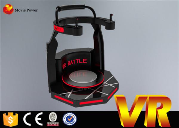 Buy cheap 360 Degree Rotate 9D VR Battle 9D Sinema 220V With Green Color / 200 KG Max Load from wholesalers