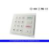 Buy cheap USB / PS2 Interface Stainless Steel Numeric Key Pad with 16 Flat Keys from wholesalers