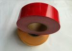 Truck Car Reflective Conspicuity Tape , Highway Red Amber Light 2 Inch White